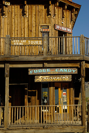 Goldfield mining town.