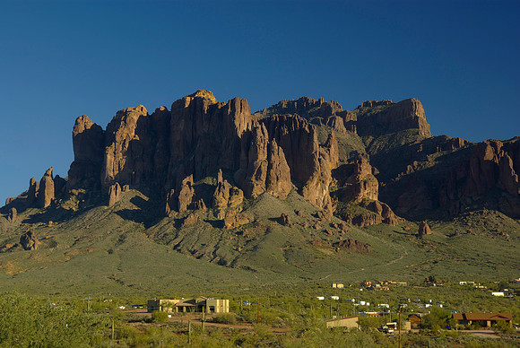 Superstition Mountains.