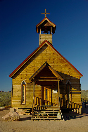 Goldfield church